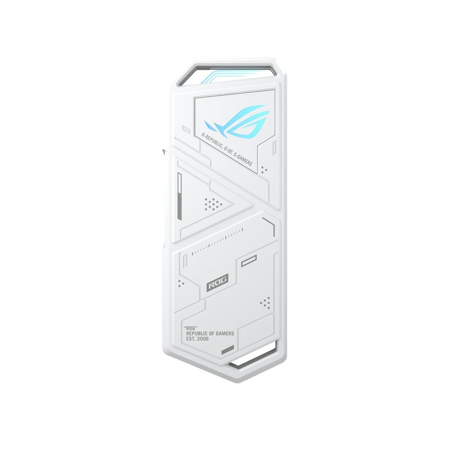Asus rog strix arion white edition caja externa para (ssd) blanco m.2