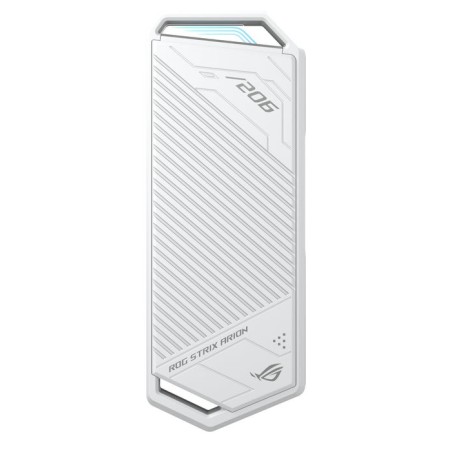 Asus rog strix arion white edition caja externa para (ssd) blanco m.2