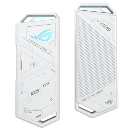 Asus rog strix arion white edition caja externa para (ssd) blanco m.2
