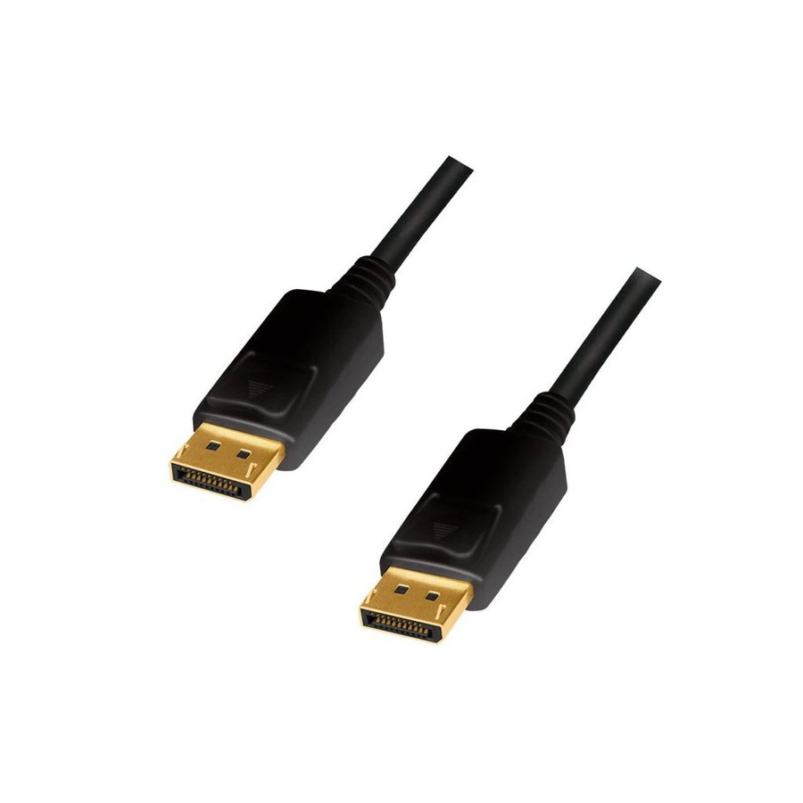 Cable logilink cd0103  displayport 5 m negro