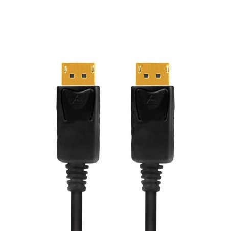 Cable logilink cd0103  displayport 5 m negro