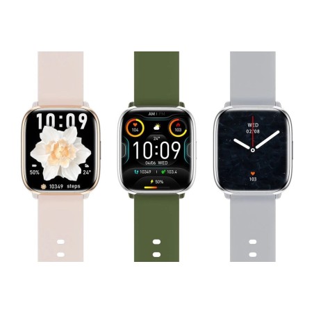 Smartwatch myphone pastel silver gray