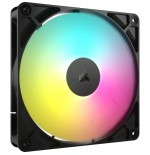 Ventilador pc corsair rs argb pwm  - 140 mm, negro