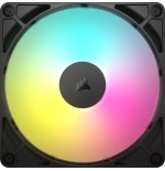 Ventilador pc corsair rs argb pwm  - 140 mm, negro