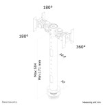 Soporte  neomounts de escritorio para monitor