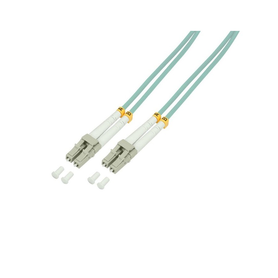 Logilink cable fibra optica 2m om3 lc-lc 50/125 multimodo fp3lc02