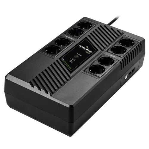 Sai tecnoware era plus strip 1000 sistema de alimentación ininterrumpida (ups) línea interactiva 1 kva 700 w 8 salidas ac