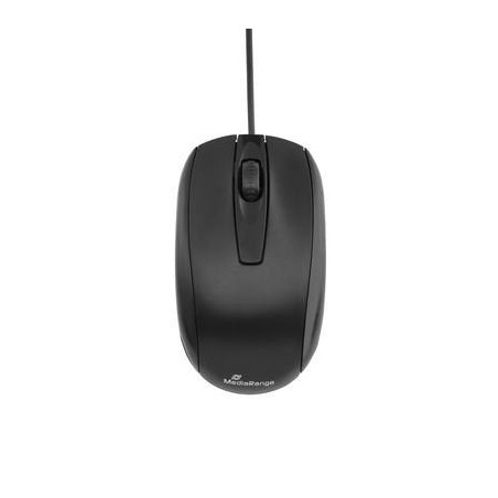 Mediarange mros210 ratón oficina mano derecha usb tipo a óptico 1000 dpi