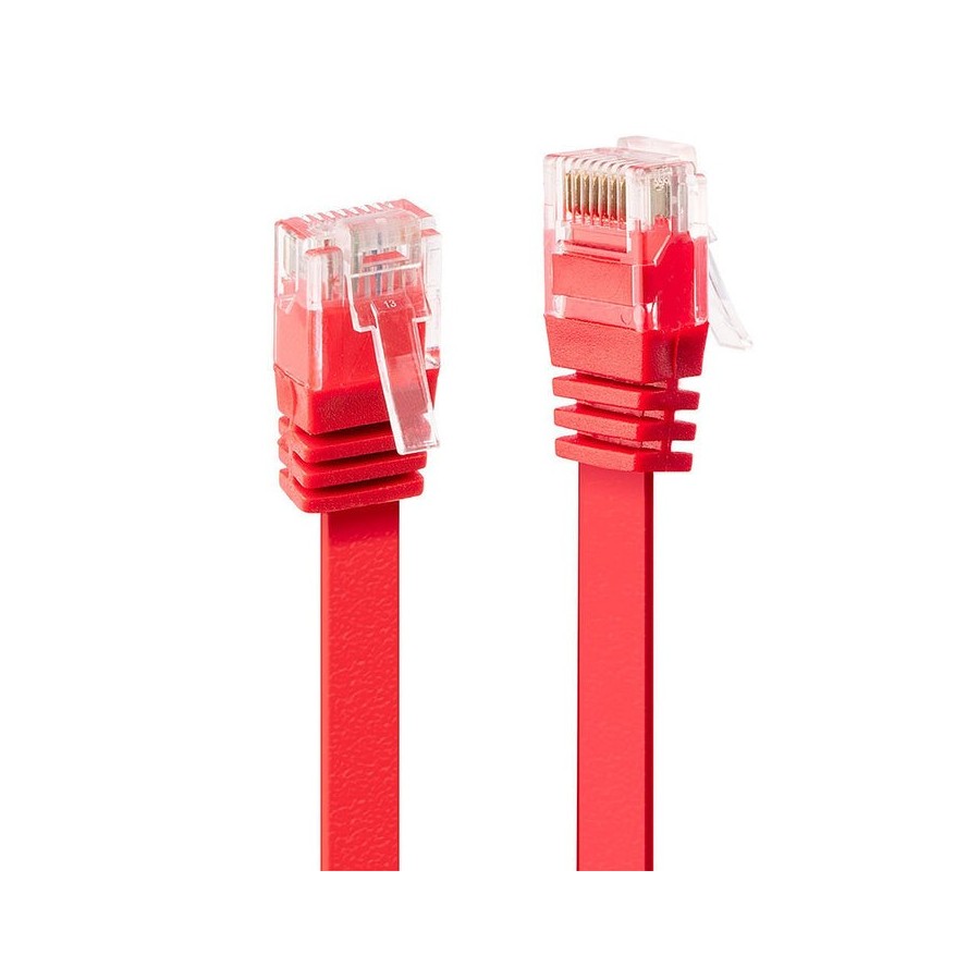 Cable cat6 u/utp 0.3m/red 47510 lindy