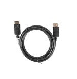 Lanberg cable ca-dpdp-10cc-0030-bk displayport macho/macho maxima resolucion 4k 3 metros