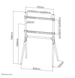 Soporte neomounts  de suelo para tv