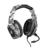 Auriculares  trust gxt 488 forze ps4  alámbrico diadema juego negro, gris