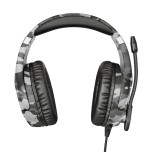Auriculares  trust gxt 488 forze ps4  alámbrico diadema juego negro, gris