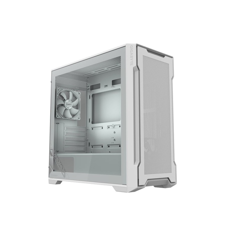 Case gigabyte gb-c102gi miditower case product features transparent panel not included microatx miniitx colour white gb-c102gi