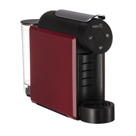 Cafetera de cápsulas delta mini qool roja