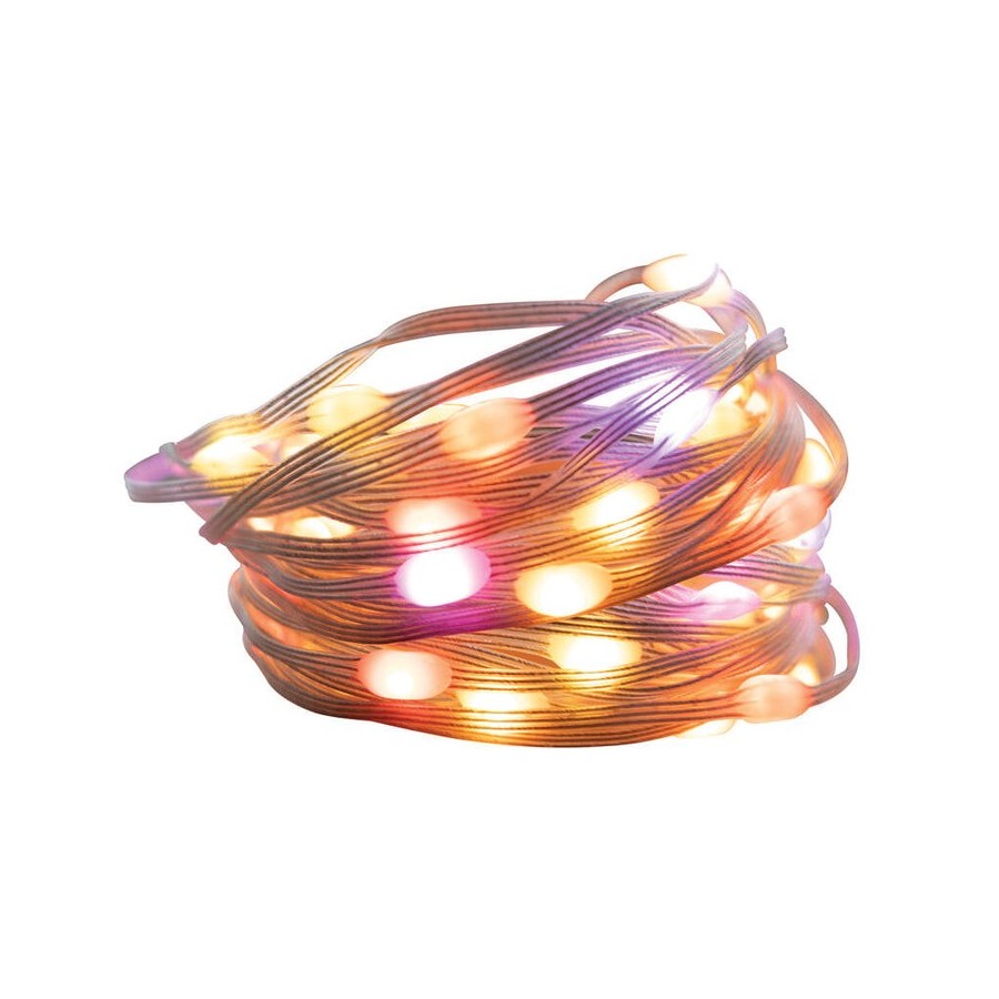Guirnalda luces muvit io wifi dreamcolor mini led rgb 5m