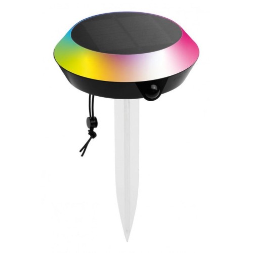 Lampara de luz solar muvit io wireless mesh + sensor de movimiento