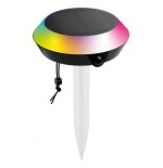 Lampara de luz solar muvit io wireless mesh + sensor de movimiento