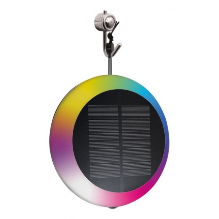 Lampara de luz solar muvit io wireless mesh + sensor de movimiento