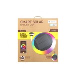 Lampara de luz solar muvit io wireless mesh + sensor de movimiento