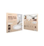 Lampara techo muvit io wifi 30w blanco
