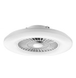 Lampara techo muvit io wifi 40w blanco + ventilador 20w