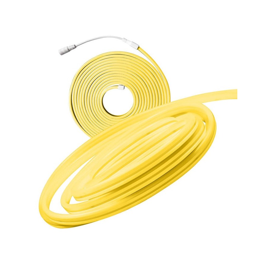 Tira led muvit io neon ip65 3000w 5m blanco calido