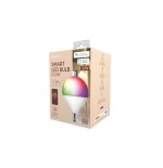 Bombilla muvit io globo e27 10w rgb