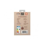 Bombilla muvit io globo e27 10w rgb