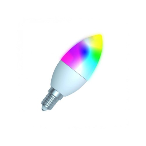 Bombilla muvit io globo e14 5w rgb