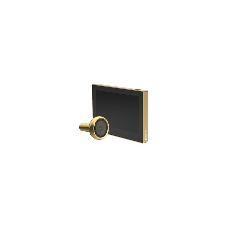 Timbre con mirilla inalámbrica oro hp2 ezviz