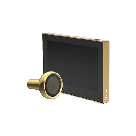 Timbre con mirilla inalámbrica oro hp2 ezviz
