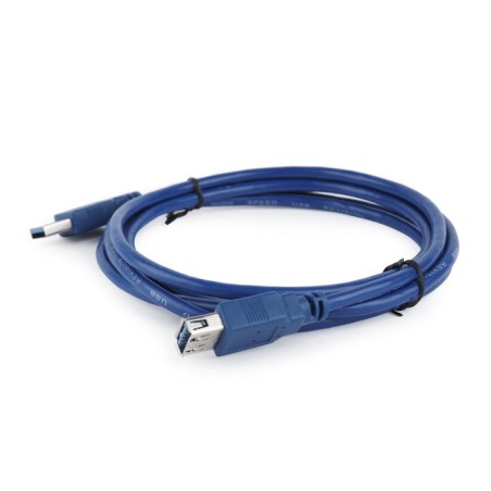 Gembird cable usb 3.0  a/a ( alargo) 1.80m m/h azul ccp-usb3-amaf-6