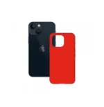 Funda ksix trasera semi rígida  iphone 14 roja