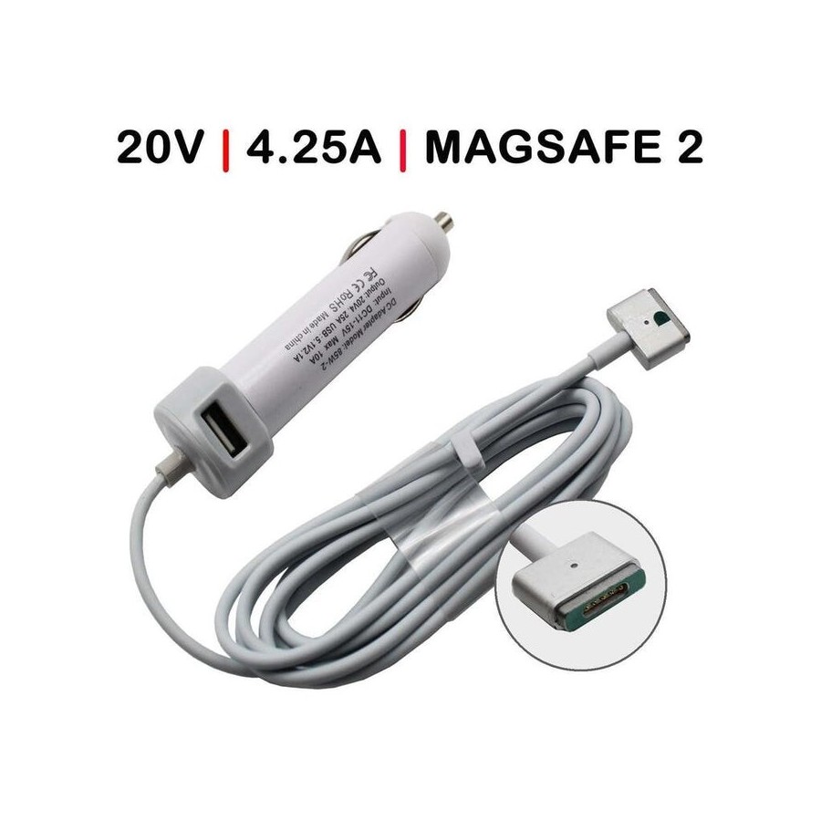 Cargador de coche para portátil apple macbook a1424 macbook pro a1398