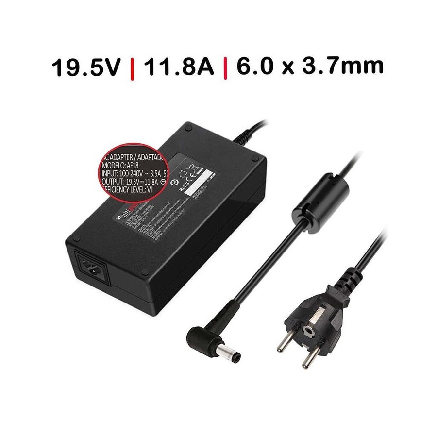 Cargador para portátil asus g752vt g751 g750j gl702vm gl502vm gl502vs
