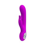Vibrador hot rabbit púrpura