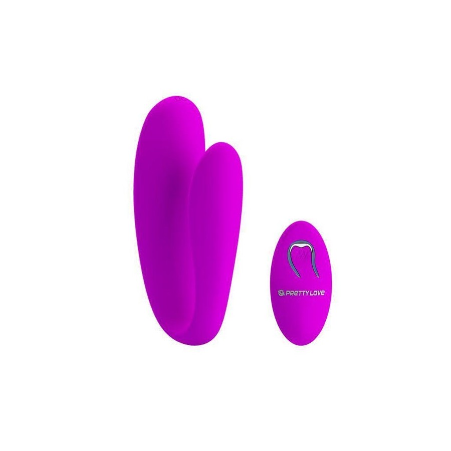 Estimulador de parejas control remoto rosa