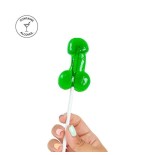 Piruleta de pene sabor mojito con alcohol