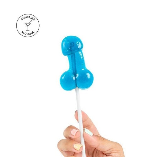 Piruleta de pene sabor gin tonic con alcohol