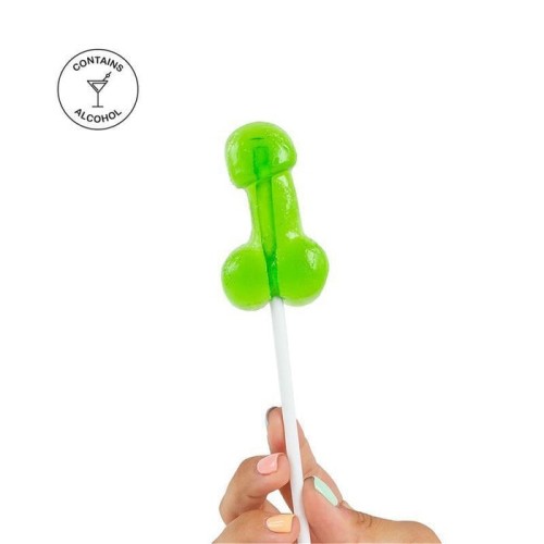 Secretplay - piruleta pene gominola con alcohol caipirinha