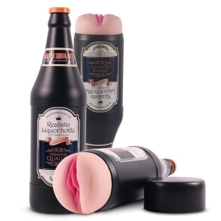 Masturbador masculino vagina sonya botella cerveza