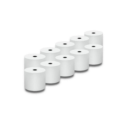 Qoltec 51897 rollo térmico 57 x 40 55g/m2 10 uds. sin bpa