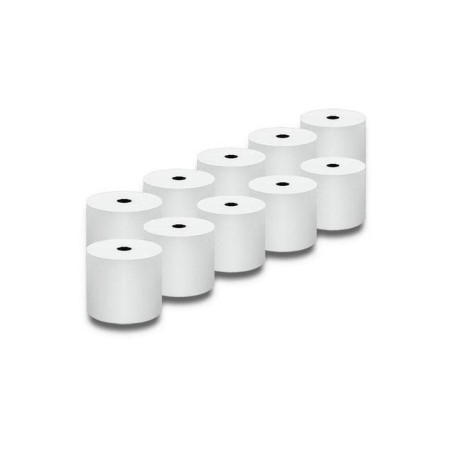 Qoltec 51897 rollo térmico 57 x 40 55g/m2 10 uds. sin bpa