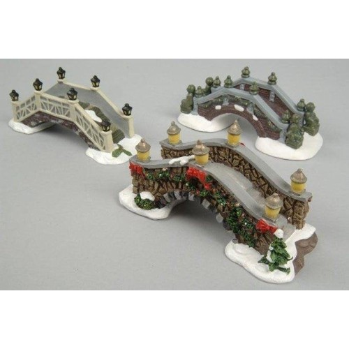 Puente de poliresina para decoración interior modelos surtidos
