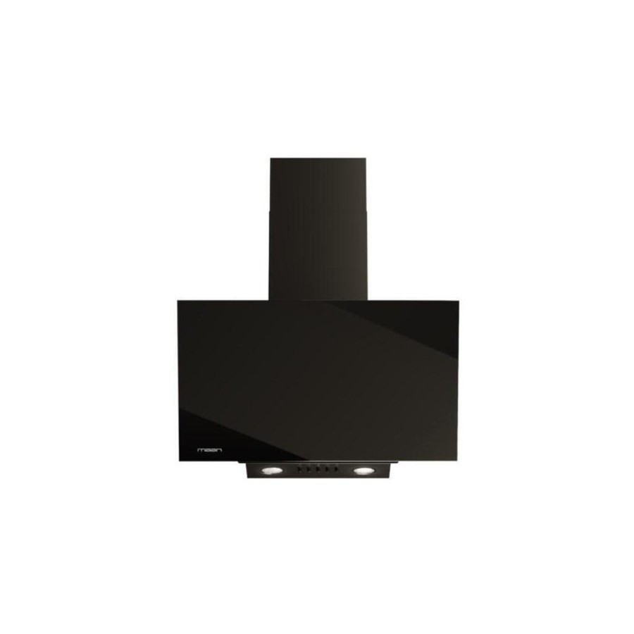 Campana  maan vidrio vertical 60 negro