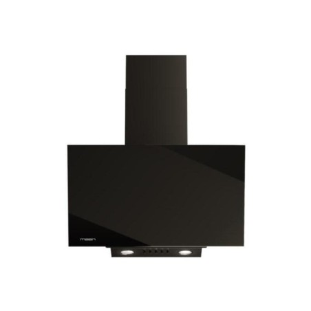Campana  maan vidrio vertical 60 negro