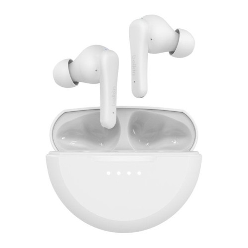Auricular intrauditivo bluetooth belkin auc012btwh true wireless soundform rythm blanco