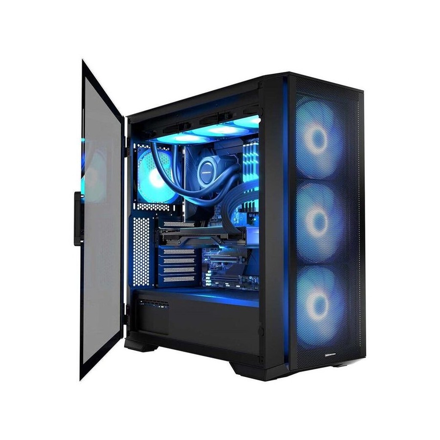 Caja pc modecom horizon argb czarna