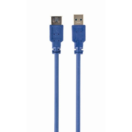 Gembird cable usb 3.0  a/a ( alargo) 1.80m m/h azul ccp-usb3-amaf-6